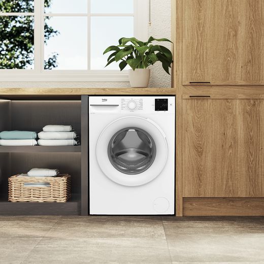 Beko BM1WT3721W 7kg Washing Machine with 1200 rpm - White - B Rated