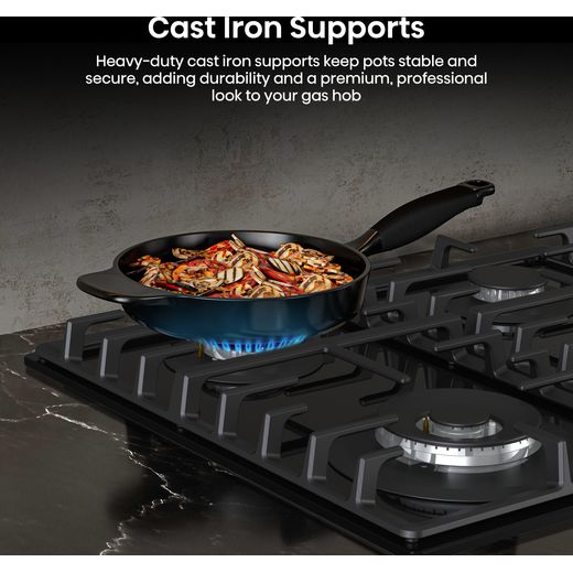 Hisense Hi2 HIPK2PBN60G1 Built In Single Oven & Gas Hob - Black