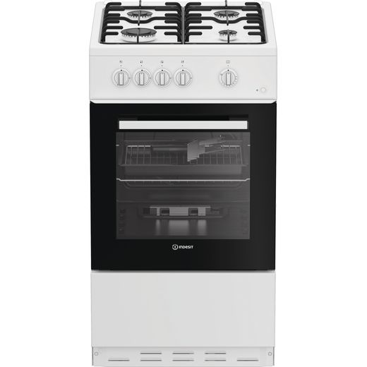 Indesit I5G1KMW Freestanding Gas Cooker - White