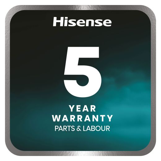 Hisense PureFlat Infinite RS818N4TIC American Fridge Freezer - Stainless Steel