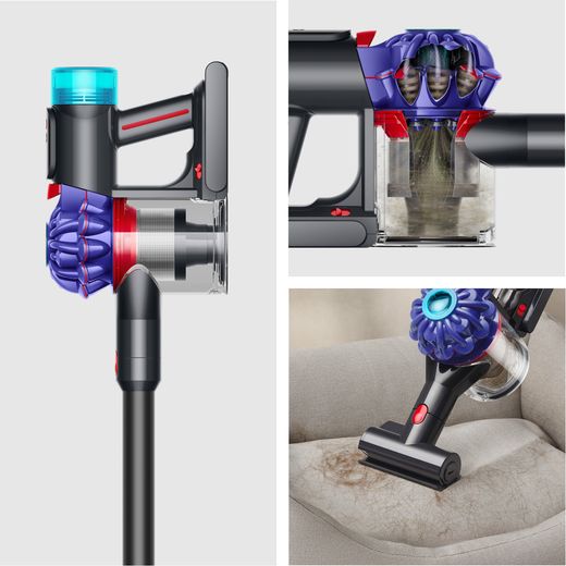 Dyson V10 Konical 419633-01 Cordless Vacuum Cleaner - Silver / Purple