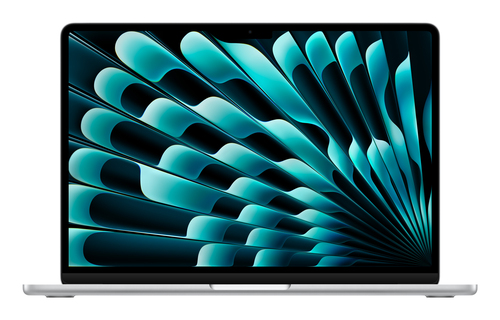 Apple MacBook Air 13-inch : M4 chip with 10-core CPU and 8-core GPU, 16GB, 256GB SSD - Silver, Apple M, 34.5 cm (13.6