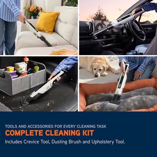 Vax Handvac 1-1-143516 Handheld Vacuum Cleaner - Ice Slate Blue