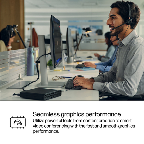 HP ProDesk 4 Mini G1i AI, Intel Core Ultra 7, 265T, 16 GB, DDR5-SDRAM, 512 GB, Windows 11 Pro