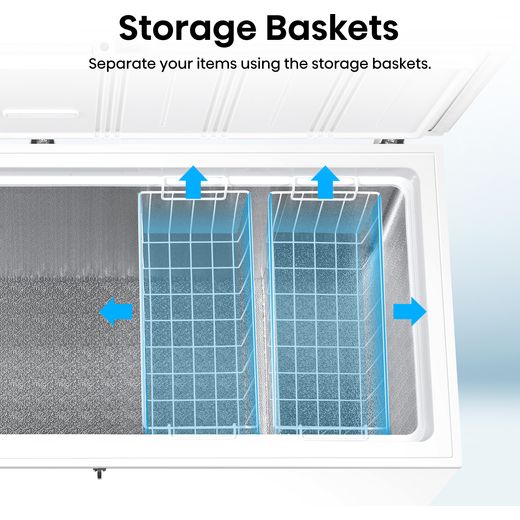 Hisense FC650D4AWLYE Chest Freezer - White