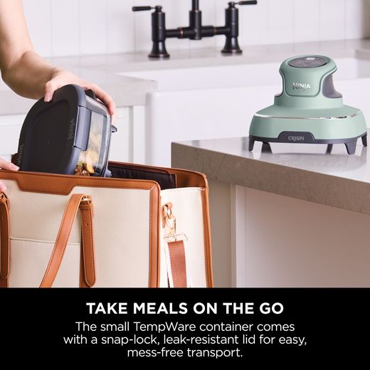 Ninja CRISPi 4-in-1 Portable Glass FN101UKSG Air Fryer - Sage