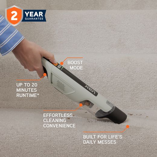 Vax Handvac 1-1-143516 Handheld Vacuum Cleaner - Ice Slate Blue