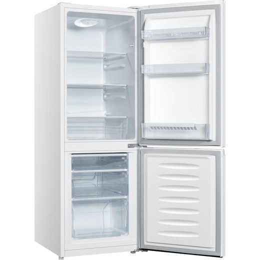 Fridgemaster Freestanding 143cm High E Rated 60/40 Fridge Freezer - White - MC50165AE