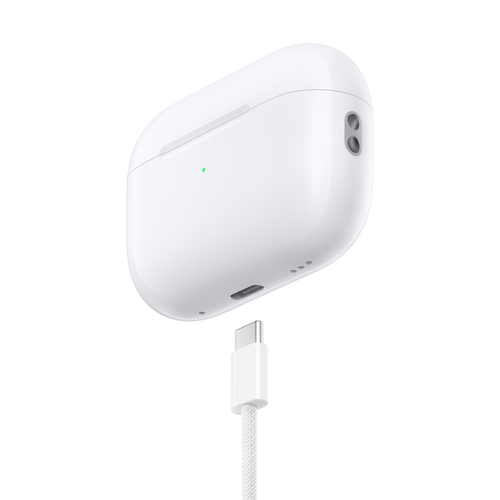 Apple AirPods Pro (2nd generation) w/ MagSafe Charging Case (USB?C), Wireless, Calls/Music, Headphones, White