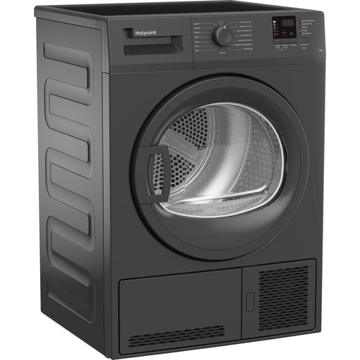 Hotpoint C HD C92 GGGD UK 9Kg Condenser Tumble Dryer - Anthracite