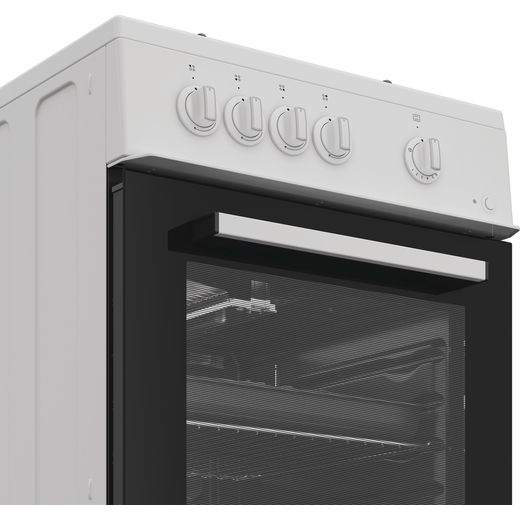 Indesit I5G1KMW Freestanding Gas Cooker - White
