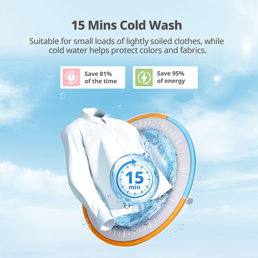 Comfee CFN13E71/W-UK 7Kg Washing Machine with 1200 rpm - White