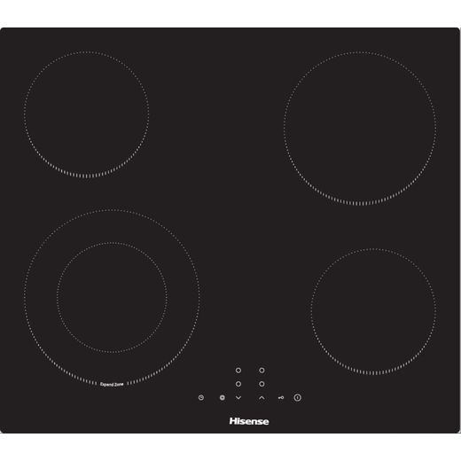 Hisense E6422SC Built In Ceramic Hob - Black