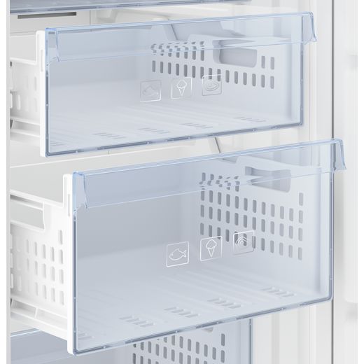 Beko BFFD4577 Built In Upright Freezer - White