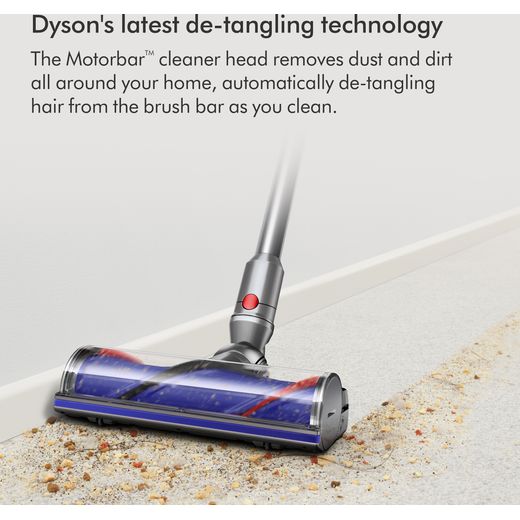 Dyson V12 Detect™ 630917-01 Cordless Vacuum Cleaner - Nickel / Yellow