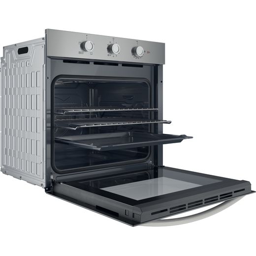 Indesit IO 232H X UK Built In Electric Single Oven - Stainless Steel - A Rated