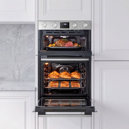 Midea MBOD70M30D0-SS Built In Electric Double Oven - Stainless Steel