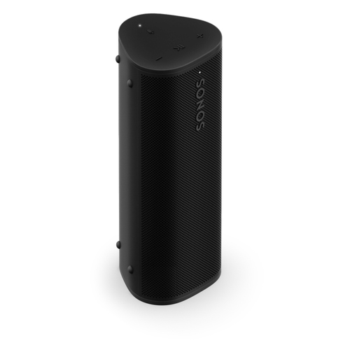 Sonos Roam 2, Wireless, 1.2 m, Stereo portable speaker, Black, Cylinder, Buttons