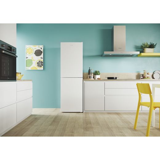 Candy CCT3L157EWK-1 176cm High 50/50 Fridge Freezer - White - E Rated
