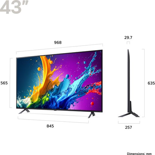 LG QNED80T6A 43