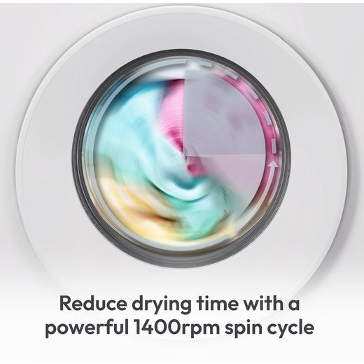 Candy Quick Pro GWD 485S6-80 Washer Dryer - White