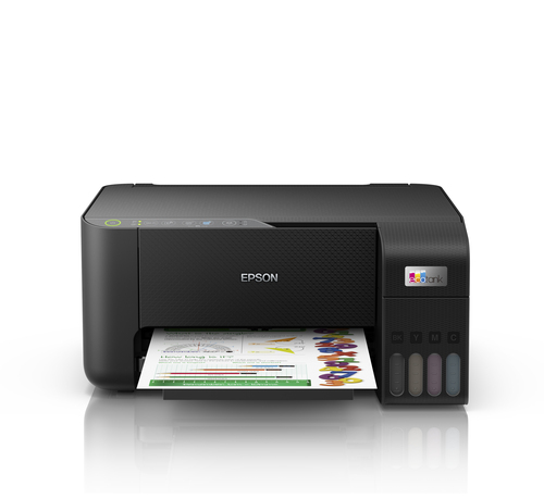 Epson EcoTank ET-2862, Inkjet, Colour printing, 5760 x 1440 DPI, A4, Direct printing, Black