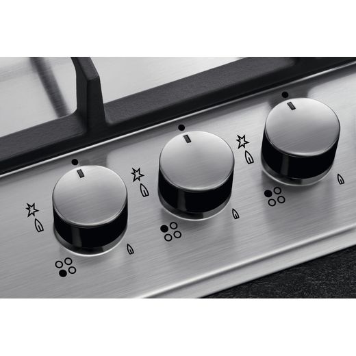 AEG HGE64200SM Built In Gas Hob - Stainless Steel