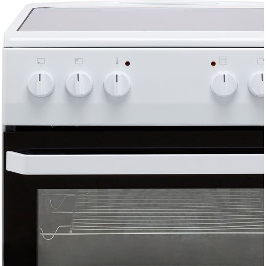 Amica AFC1530WH Freestanding Electric Cooker - White - Needs 9500KW Electrical Connection