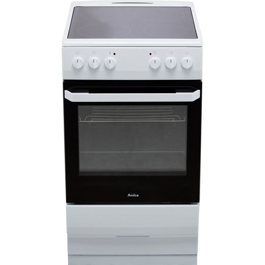 Amica AFC1530WH Freestanding Electric Cooker - White - Needs 9500KW Electrical Connection