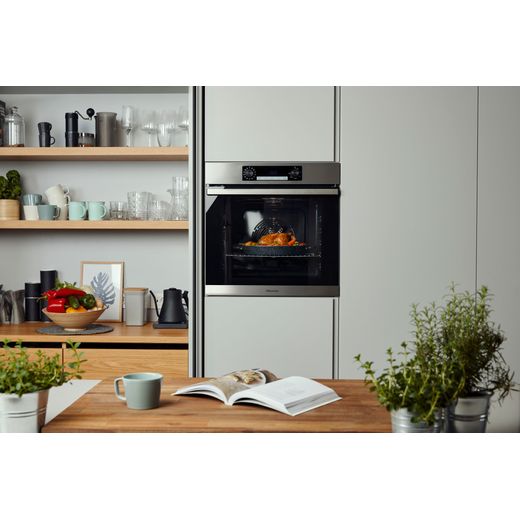 Hisense BI6061CXUK Built In Electric Single Oven and Ceramic Hob Pack - A Rated