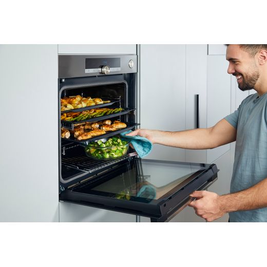 Hisense BI6061CXUK Built In Electric Single Oven and Ceramic Hob Pack - A Rated