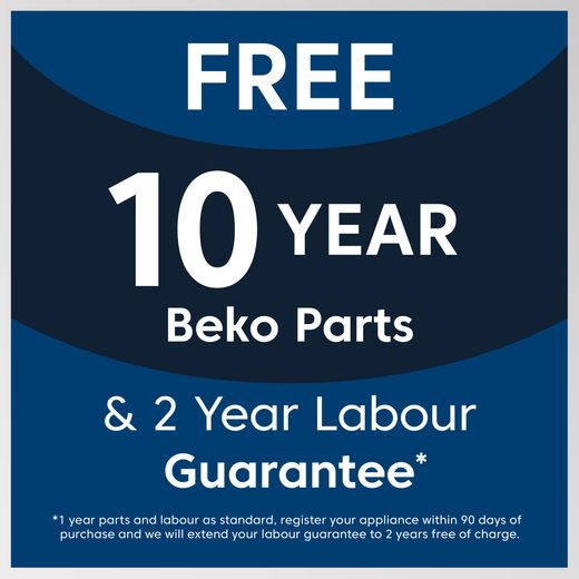 Beko HygieneShield™ BDIN25430 Built In Full Size Dishwasher - Black