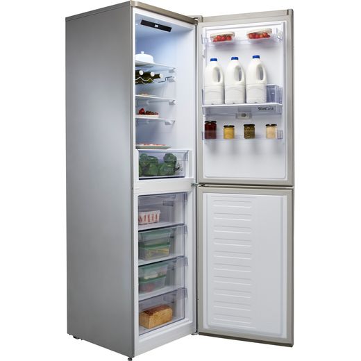 Beko HarvestFresh™ Freestanding 202cm High E Rated 50/50 Fridge Freezer - Stainless Steel - CNG4601DVPS