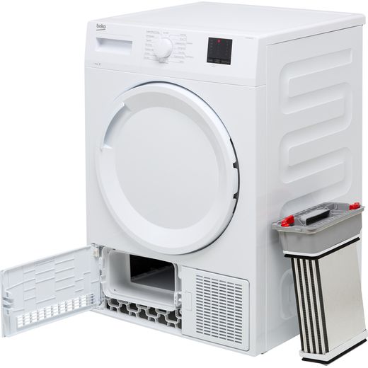 Beko 8Kg Condenser Tumble Dryer - White - B Rated