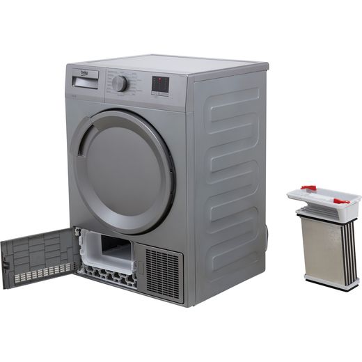 Beko 7Kg Condenser Tumble Dryer - Silver - B Rated