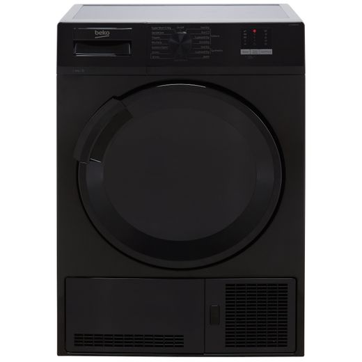 Beko 8Kg Condenser Tumble Dryer - Black - B Rated