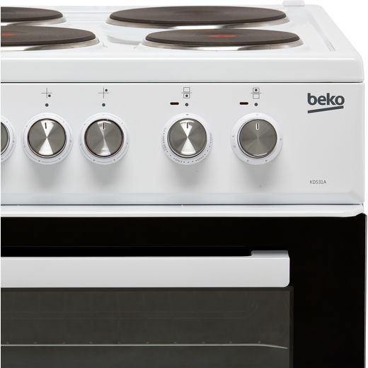 Beko KD531AW Freestanding Electric Cooker - White