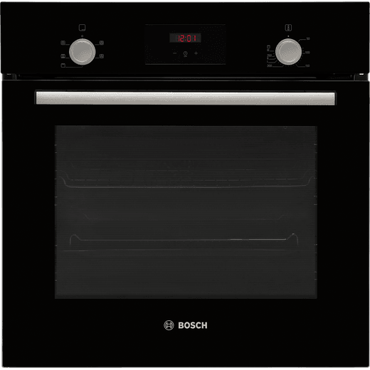 Bosch Series 2 Built In Electric Single Oven - Black - A Rated