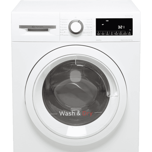 Bosch Series 4 8Kg / 5Kg Washer Dryer - White - E Rated