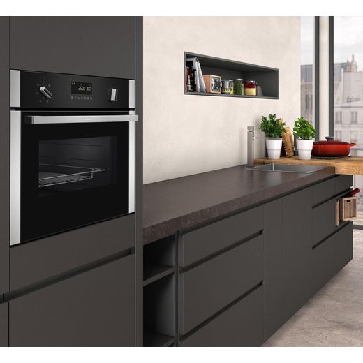 NEFF N50 C1AMG84N0B 44 Litre 45cm High, Built In Combination Microwave Oven - Stainless Steel