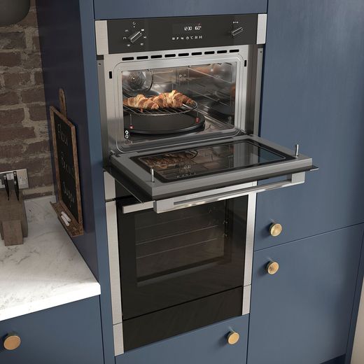 NEFF N50 C1AMG84N0B 44 Litre 45cm High, Built In Combination Microwave Oven - Stainless Steel