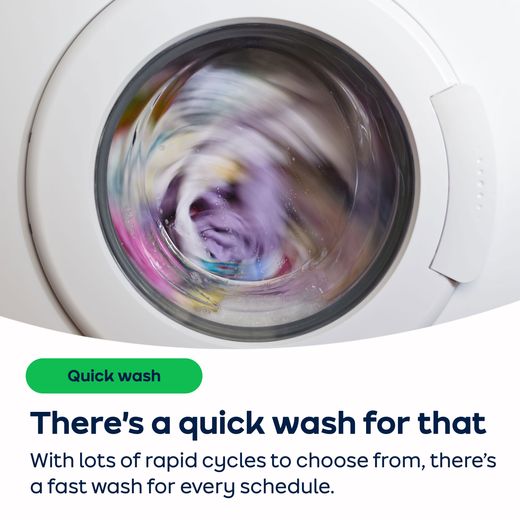 Candy Smart Pro CH2103DW4/1-80 10kg Washing Machine with 1200 rpm - White - B Rated