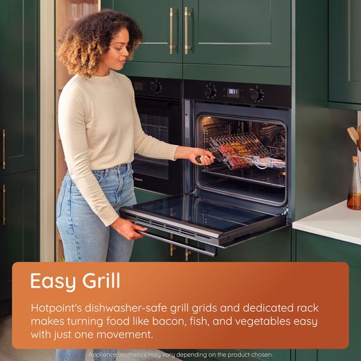 Hotpoint Class 2 HO 258HZ X UK Built In Electric Single Oven - Stainless Steel - A+ Rated