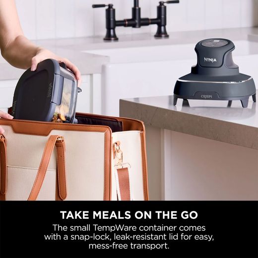 Ninja CRISPi 4-in-1 Portable Glass FN101UKGY Air Fryer - Cyber Space