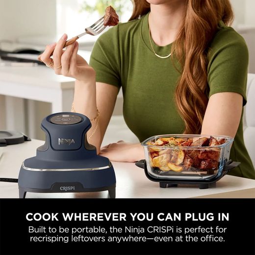 Ninja CRISPi 4-in-1 Portable Glass FN101UKGY Air Fryer - Cyber Space