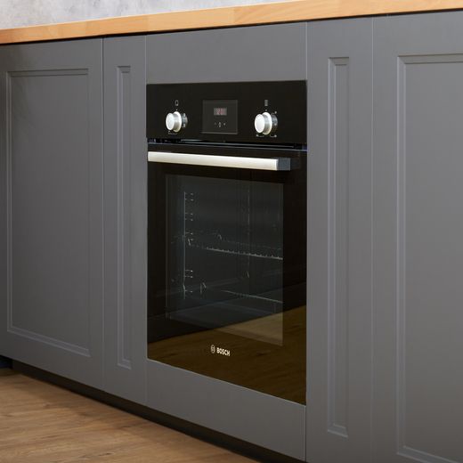 Bosch Series 2 Built In Electric Single Oven - Black - A Rated