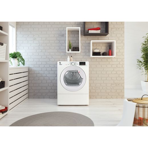Hoover H-DRY 300 LITE 9Kg Vented Tumble Dryer - White - C Rated