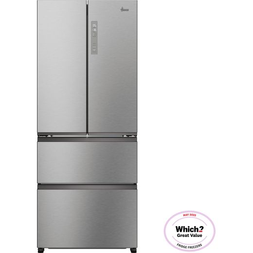 Hoover H-FRIDGE 700 HONFQ2T718EXK American Fridge Freezer - Stainless Steel
