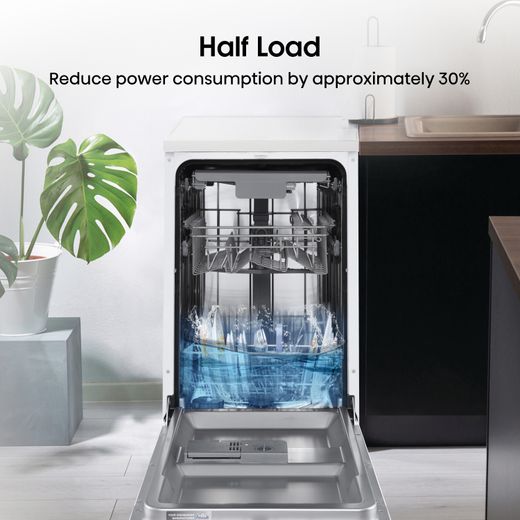 Hisense HS523E15WUK Slimline Dishwasher - White