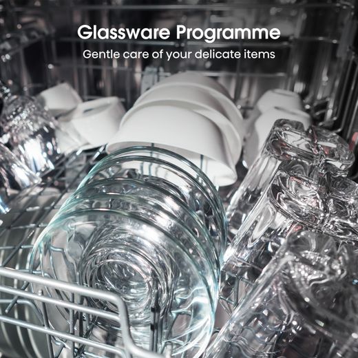 Hisense Fully Integrated Slimline Dishwasher - Silver Control Panel with Fixed Door Fixing Kit - E Rated
